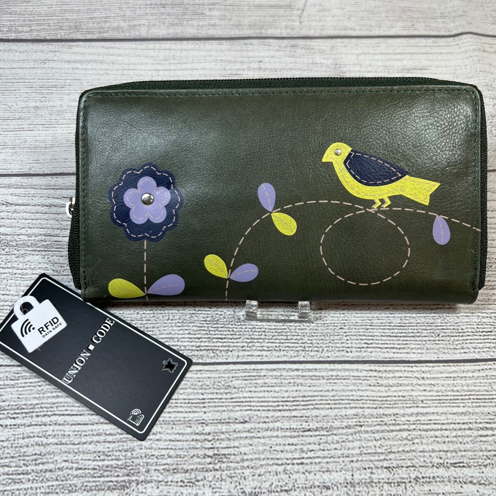 Union Code Floral Pattern Wallet (7834971)